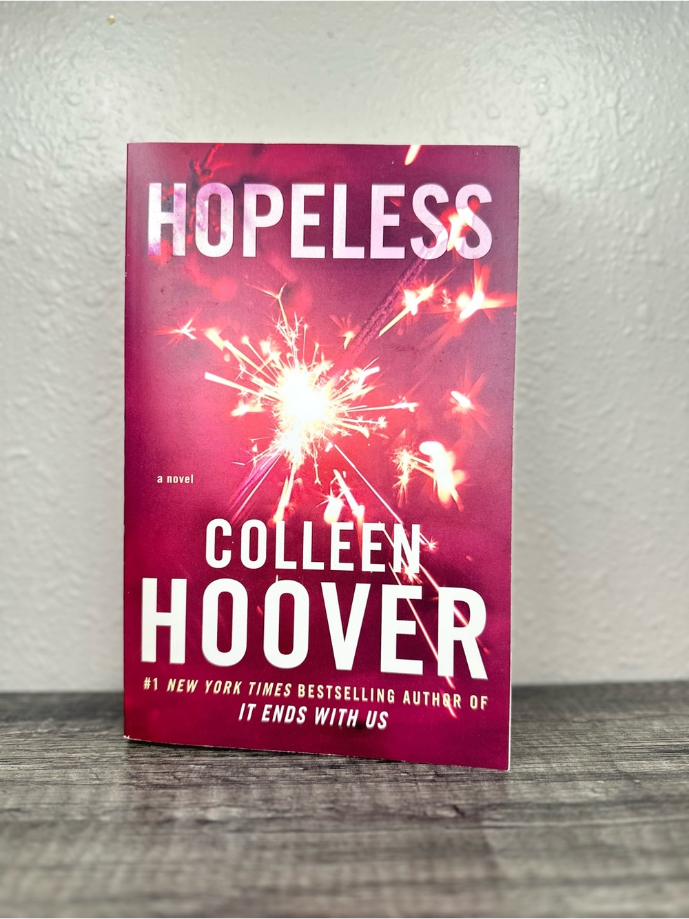 Hopeless by Colleen Hoover - Pink Cover Paperback